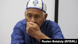 Еркебай Колдашев, жилец общежития, которому грозит выселение. Астана, 5 сентября 2016 года.