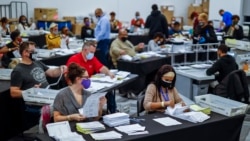 Brojanje glasova u Džordžiji nakon predsedničkih izbora, 4. novembar 2020.