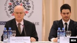 Прес конференција на набљудувачите на ОБСЕ/ОДИХР.