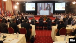 Деветата годишна министерска конференција за соработка на полето на граничната безбедност во Југоисточна Европа во Скопје.