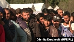 Migranti i izbjeglice u kampu Vučjak