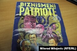 Naslovnica stripa Biznismeni patriote