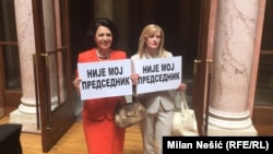 Poslanice Sanda Rašković Ivić i Dijana Vukomanović