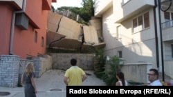 Пред две години се урна потпорен ѕид на Водно.