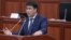 Жанар Акаев, депутат парламента Кыргызстана.