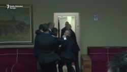 Incident u Skupštini Crne Gore
