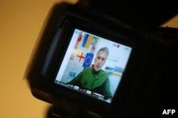 მიხეილ სააკაშვილის ვიდეოჩართვა საქალაქო სასამართლოში პროცესზე