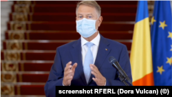 Președintele României, Klaus Iohannis.