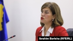 Ish-kryetarja e Komisionit Qendror të Zgjedhjeve, Valdete Daka. 