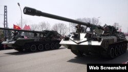 Самоходная артиллерийская установка «Коксан» М1989 производства КНДР