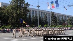 Военный парад в День независимости Республики Молдовы, 27 августа 2021