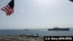 U posljednjih nekoliko dana, SAD je razmjestio nosač zrakoplova USS "Abraham Lincoln" u regiju