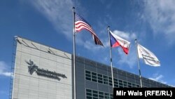 Азат Еуропа/Азаттық радиосының Прагадағы бас кеңсесі.