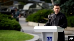 Presidenti i Ukrainës, Volodymyr Zelensky.
