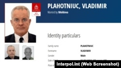 Alerta roșie publicată de Interpol pe numele lui Plahotniuc.