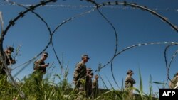 Pjesëtarë të Forcës së Sigurisë së Kosovës gjatë një ushtrimi