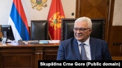 Predsjednik parlamenta Crne Gore Andrija Mandić