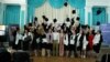 Moldova: Seniors who graduated from courses in legal and digital education, English language, and healthy living at the University of Cahul, as part of the "University of the Third Age" program.
