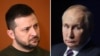 Volodimir Zelensky, Vladimir Putin