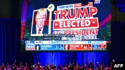 Pristaše bivšeg američkog predsjednika i republikanskog predsjedničkog kandidata Donalda Trumpa, Florida, 6. novembar 2024.