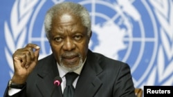 Kofi Annan, 2012. godine