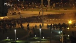 ბელარუსში პოლიციამ რეზინის ტყვიები დაუშინა დემონსტრანტებს, ლუკაშენკამ თავი გამარჯვებულად გამოაცხადა