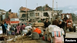 Arhivska fotografija: Izbjeglice tokom rata