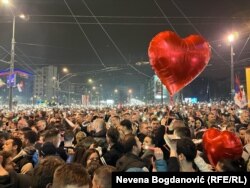 15 минути молк во Славија, Белград