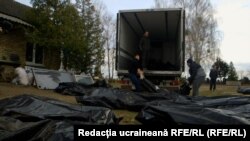 Ocupația de 33 de zile a orașului Bucea, din 27 februarie până în 31 martie 2022, s-a soldat cu moartea a 561 de civili, inclusiv 12 copii.