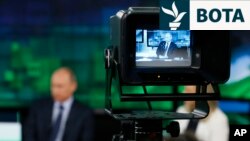 Presidenti rus, Vladimir Putin, gjatë një interviste dhënë për Russia Today. Fotografi ilustruese nga arkivi. 