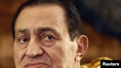 Predsednik Hosni Mubarak u predsedničkoj palati u Kairu, 19. oktobar 2010.