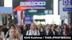 Участники Петербургского международного экономического форума, 21 июня 2025 года