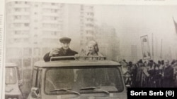 Ceaușescu visits Mining Company