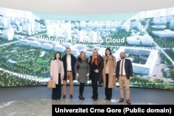 Delegacija Univerziteta Crne Gore prilikom posjete kompaniji Alibaba cloud