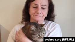 Галина Дербыш с котом
