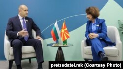 Средба на Радев и Сиљановска-Давкова во Азербејџан во ноември 2024 г.