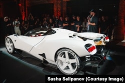 Szása Szelipanov a Nilu27 bemutatóján