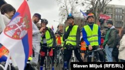 Studente su na put ispratili brojni građani, 3. april 2025.