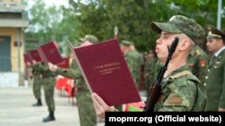 Recruți în Tiraspol