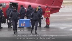 Republica Moldova a primit din România primul lot de vaccin anti-Covid