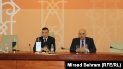 Damir Dzeba (L) predsjednik Gradskog odbora HDZ-a BiH Mostar, 13. mart 2018.