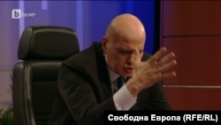 Слави Трифонов. Стоп кадър от предаване, излъчено през 2019 г. по бТВ.