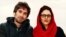 Arash Sadeghi (left) and his wife, Golrokh Iraei