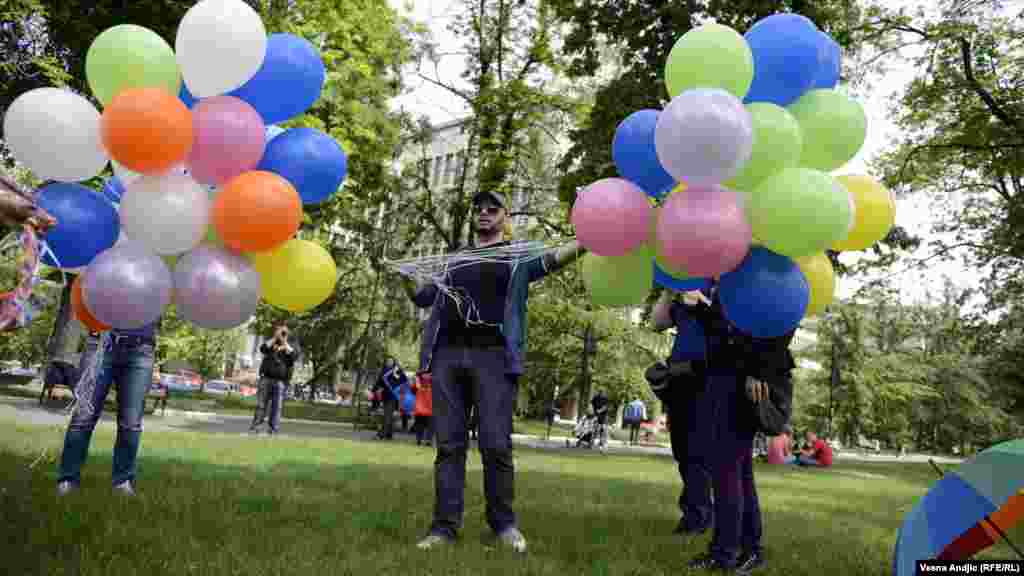 Srbija - U Beogradu obilježen Međunarodni dan borbe protiv homofobije, 17. maj 2013. 