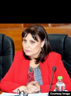Marinela Rață, managerul Spitalului Județean Giurgiu.
