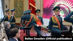 Церемония подписания новой Конституции КР. 5 мая 2021 года.