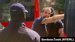 Neki od prisutnih su uhapšni, 30. jun 2025.