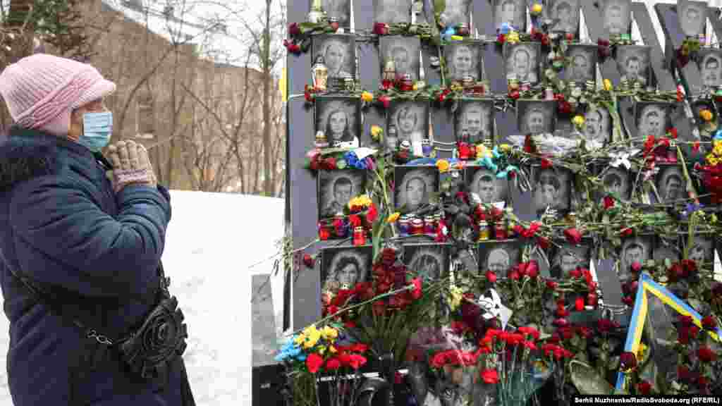 Ucraina - Comemorarea victimelor Euromaidanului, 20 februarie 2021.