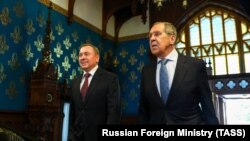 სერგეი ლავროვისა და ულაძიმირ მაკეის შეხვედრა მოსკოვში. 2020 წლის 2 სექტემბერი