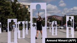 Obeležavanje Međunarodnog dana nestalih u Prištini 